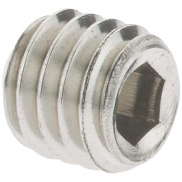 Value Collection 93991 Set Screw #10-32 x 3/16", Cup Point, Stainless Steel, Grade 18-8