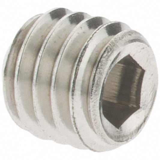 Value Collection 93991 Set Screw #10-32 x 3/16", Cup Point, Stainless Steel, Grade 18-8