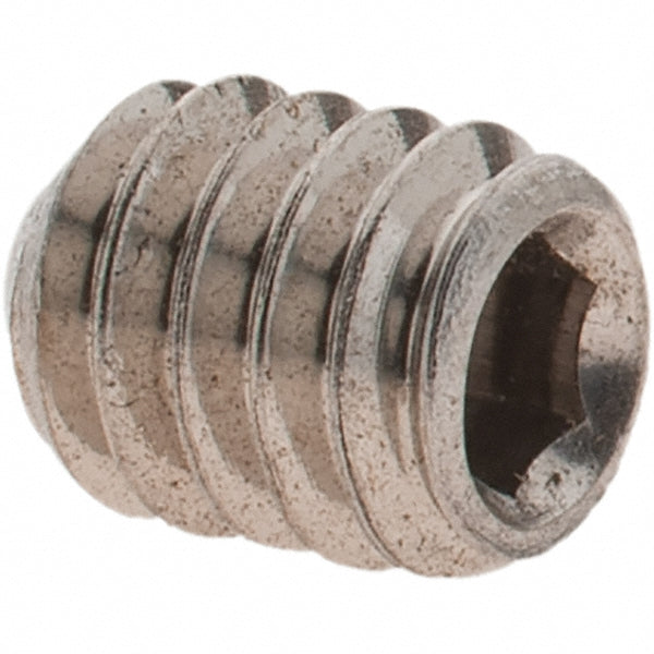 Value Collection 93936 Set Screw 1/4-20 x 5/16", Cup Point, Stainless Steel, Grade 18-8