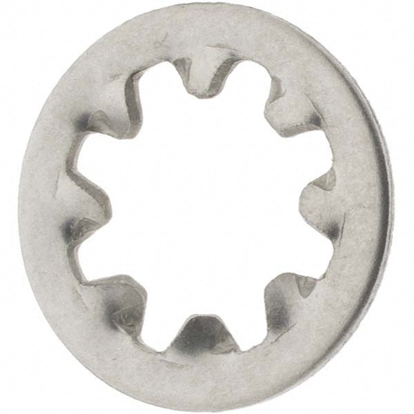 Value Collection 93823 #8 Screw, 0.176" ID, Stainless Steel Internal Tooth Lock Washer