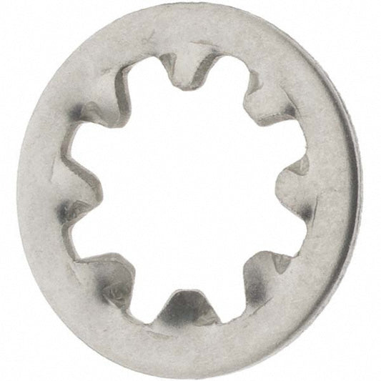 Value Collection 93823 #8 Screw, 0.176" ID, Stainless Steel Internal Tooth Lock Washer