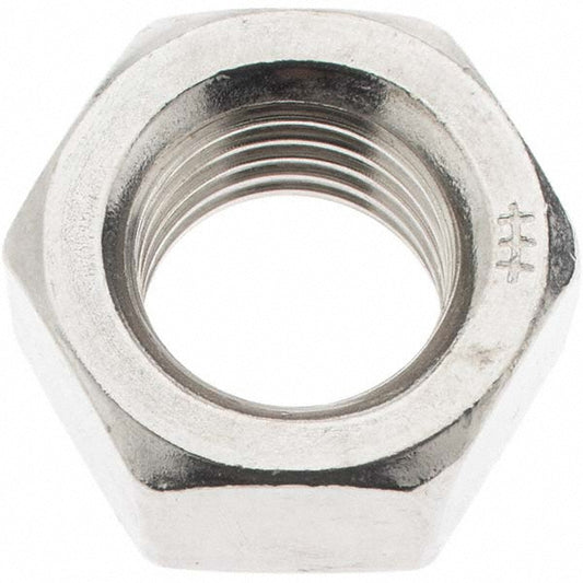 Value Collection 93617 1-8 UNC Stainless Steel Right Hand Hex Nut