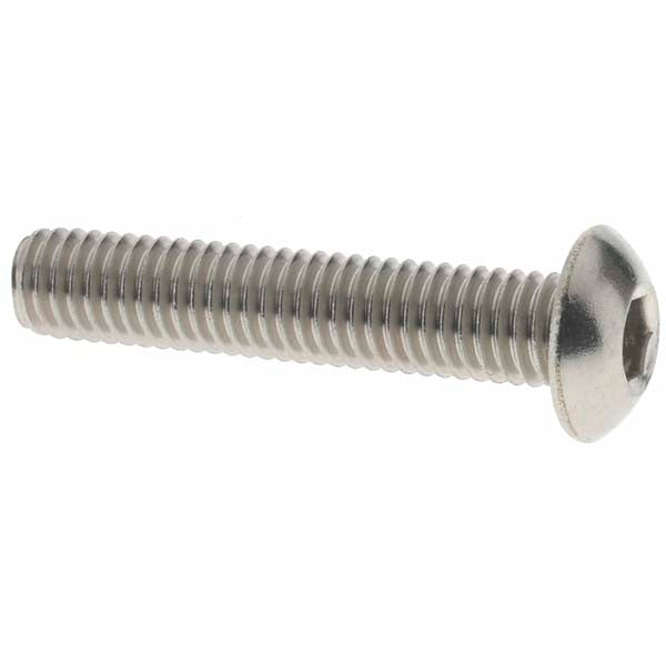 Value Collection 93098 #10-32 1" Length Under Head Hex Socket Drive Button Socket Cap Screw