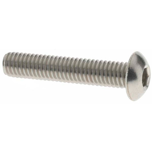 Value Collection 93098 #10-32 1" Length Under Head Hex Socket Drive Button Socket Cap Screw
