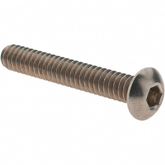 Value Collection 93089 #10-24 1-1/4" Length Under Head Hex Socket Drive Button Socket Cap Screw