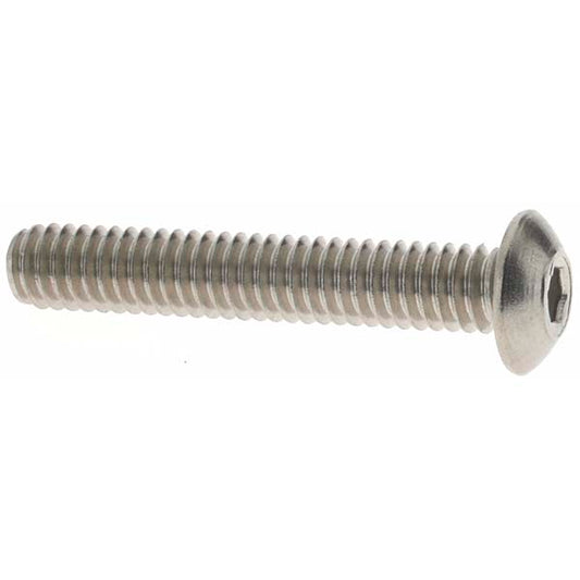 Value Collection 93079 #8-32 1" Length Under Head Hex Socket Drive Button Socket Cap Screw
