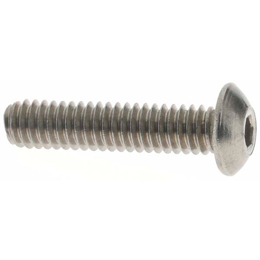 Value Collection 93078 #8-32 3/4" Length Under Head Hex Socket Drive Button Socket Cap Screw