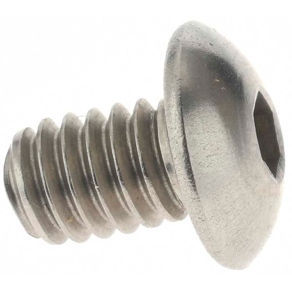 Value Collection 93074 #8-32 1/4" Length Under Head Hex Socket Drive Button Socket Cap Screw