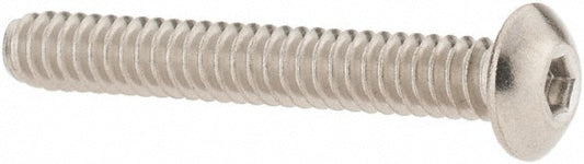 Value Collection 93070 #6-32 1" Length Under Head Hex Socket Drive Button Socket Cap Screw