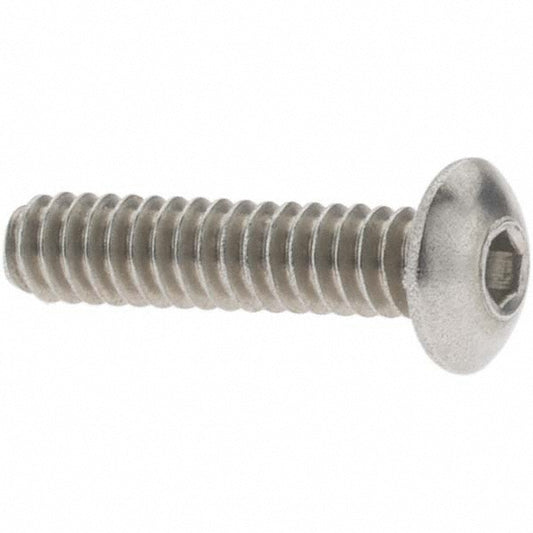 Value Collection 93054 #4-40 1/2" Length Under Head Hex Socket Drive Button Socket Cap Screw
