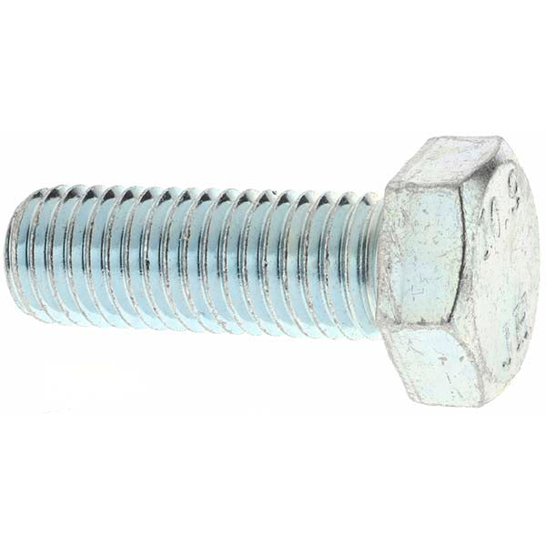 Value Collection C90435 Hex Head Cap Screw M14 x 2.00 x 40 mm, Grade 10.9 Steel, Zinc-Plated
