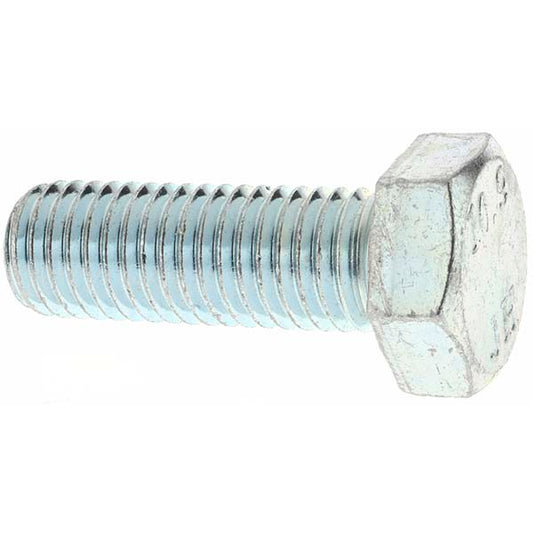 Value Collection C90435 Hex Head Cap Screw M14 x 2.00 x 40 mm, Grade 10.9 Steel, Zinc-Plated