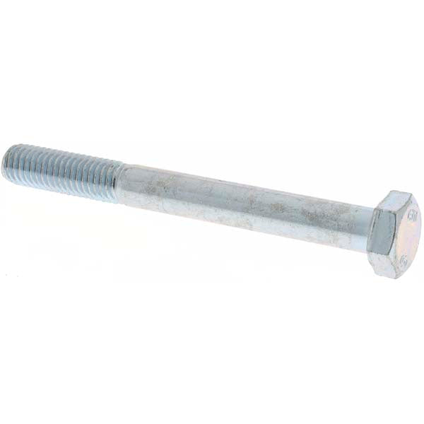 Value Collection C90399 Hex Head Cap Screw M8 x 1.25 x 75 mm, Grade 10.9 Steel, Zinc-Plated