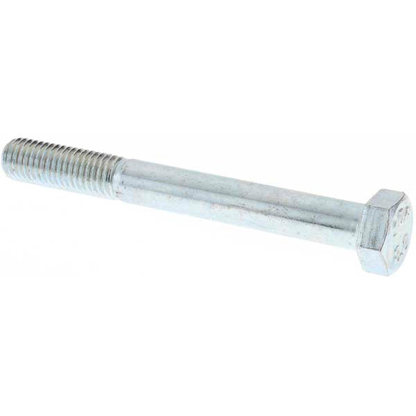 Value Collection C86208 Hex Head Cap Screw M7 x 1.00 x 60 mm, Grade 8.8 Steel, Zinc-Plated