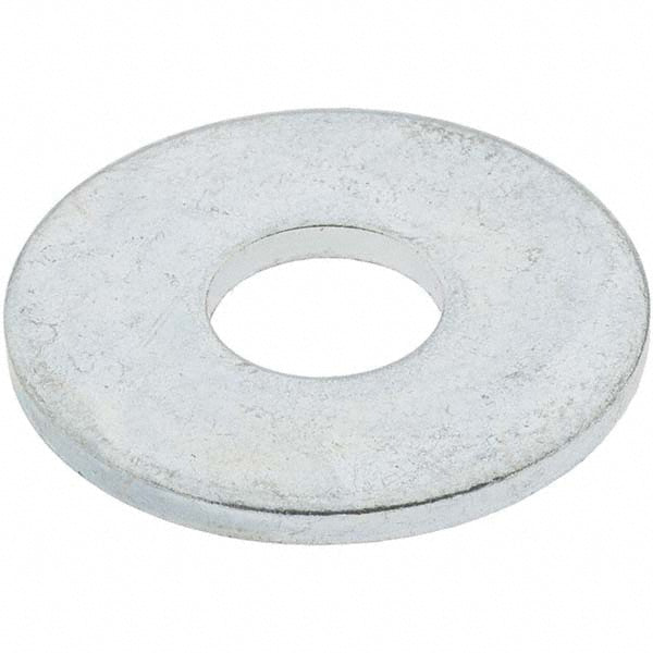 Value Collection C85613 1/4" Screw Fender Flat Washer Steel, Zinc-Plated