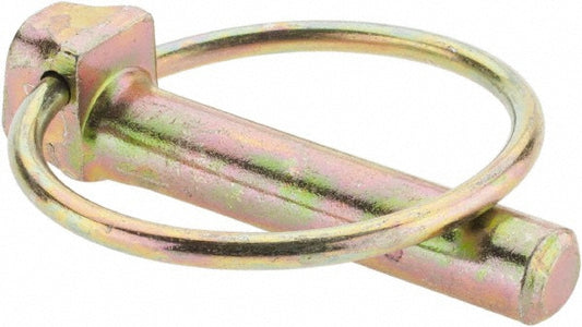 Value Collection C674222 Lynch Pins Pin Finish Zinc Yellow Dichromate Plated  Ring Finish Zinc Yellow Dichromate Plated  Ring Wire Diameter (Inch) 3/16  Usable Length (Inch) 1-15/16