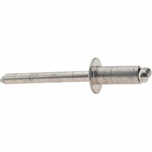 Value Collection C650742 Open End Blind Rivet Size 86, Dome Head, Stainless Steel Body, Stainless Steel Mandrel