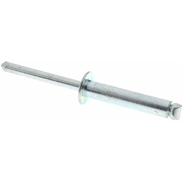 Value Collection C650552 Open End Blind Rivet Size 816, Dome Head, Steel Body, Steel Mandrel