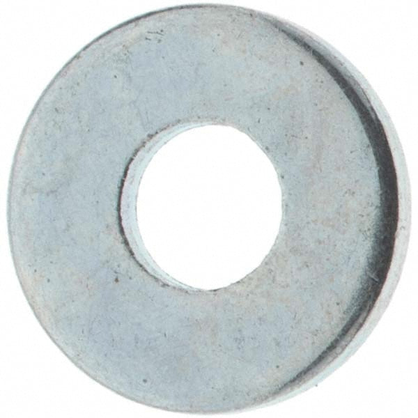 Value Collection MP31372 #6 Screw SAE Flat Washer Grade 1010 Steel, Zinc