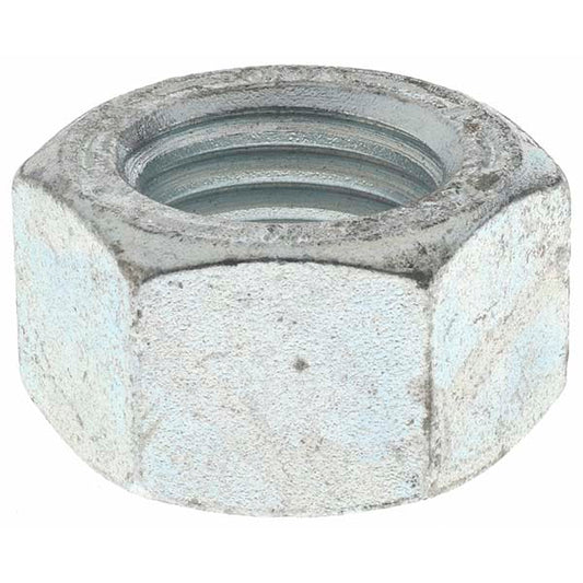 Value Collection KP86168 Hex Nut 1-8, Grade 8 Steel, Zinc Yellow Dichromate Finish