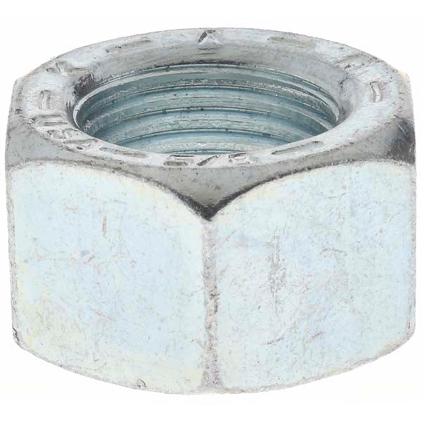 Value Collection KP86175 Hex Nut 5/8-18, Grade 8 Steel, Zinc Yellow Dichromate Finish