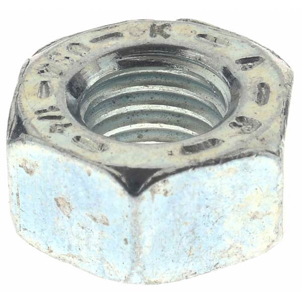 Value Collection KP86169 Hex Nut 1/4-28, Grade 8 Steel, Zinc Yellow Dichromate Finish