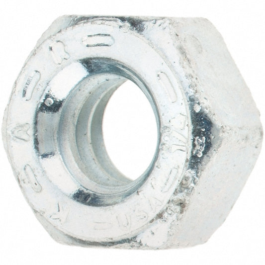 Value Collection KP86159 Hex Nut 1/4-20, Grade 8 Steel, Zinc Yellow Dichromate Finish