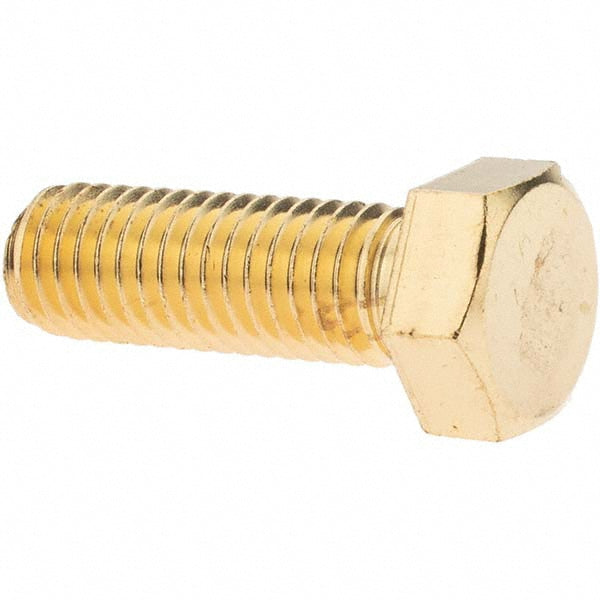 Value Collection 90464 Hex Head Cap Screw 1/2-13 x 1-1/2", Brass