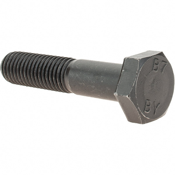 Value Collection 49078 Hex Head Bolt 5/8-11, 3" Length Under Head, Alloy Steel, Grade B7