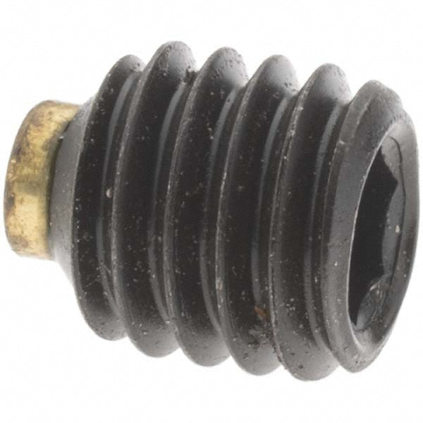 Value Collection BT3816-375-AS25 Set Screw 3/8-16 x 3/8", Soft Tip Point, Alloy Steel, Grade 8