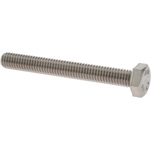 Value Collection 47319 Hex Head Cap Screw M6 x 1.00 x 50 mm, Grade 18-8 & Austenitic Grade A2 Stainless Steel
