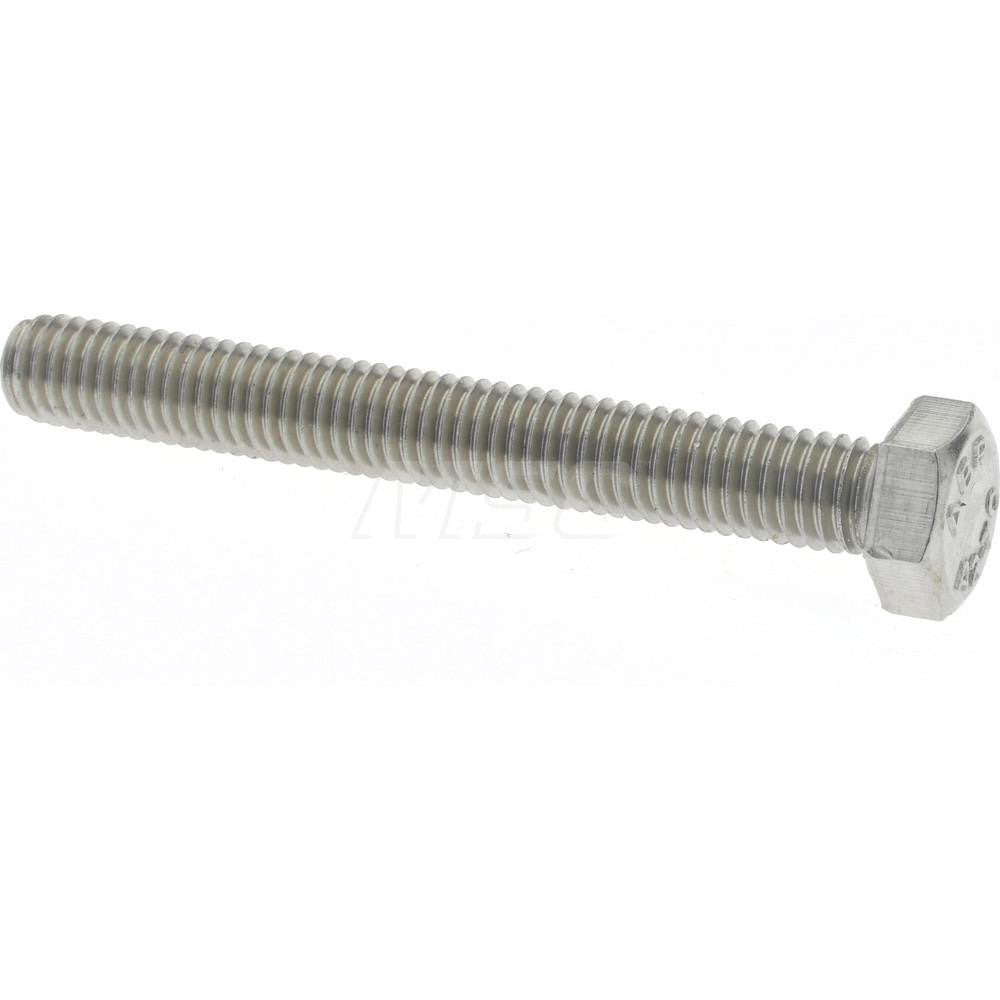 Value Collection 47309 Hex Head Cap Screw M5 x 0.80 x 40 mm, Grade 18-8 & Austenitic Grade A2 Stainless Steel, Uncoated