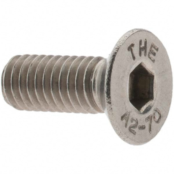 Value Collection 47023 Flat Socket Cap Screw M6x1, 18-8 Stainless Steel