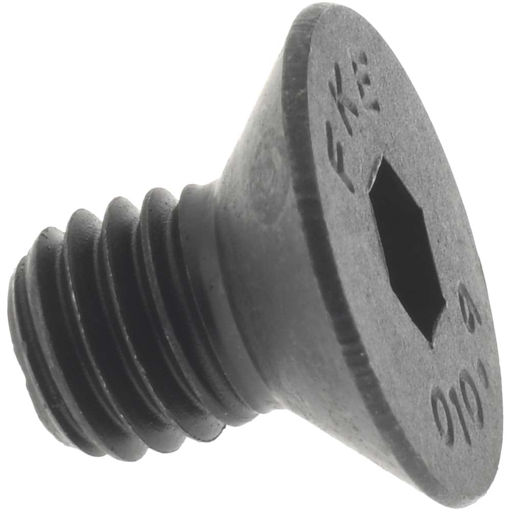 Value Collection 43154 Flat Socket Cap Screw M8x1.25, 12.9 Alloy Steel, Black Oxide Finish