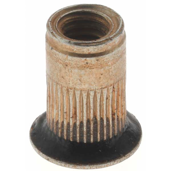 Value Collection 43031 M5x0.80, 7.52mm Insert Diam, 12.07mm OAL, Knurled Body Open End Threaded Insert