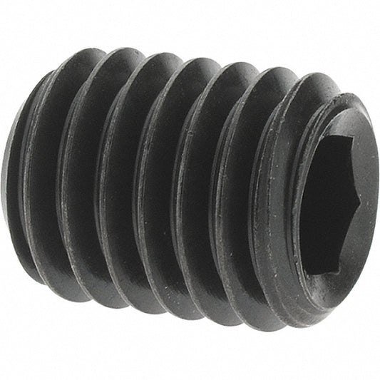Value Collection 42939 Set Screw M8 x 1.25 x 10 mm, Cup Point, Alloy Steel, Grade 14.9 (45H)