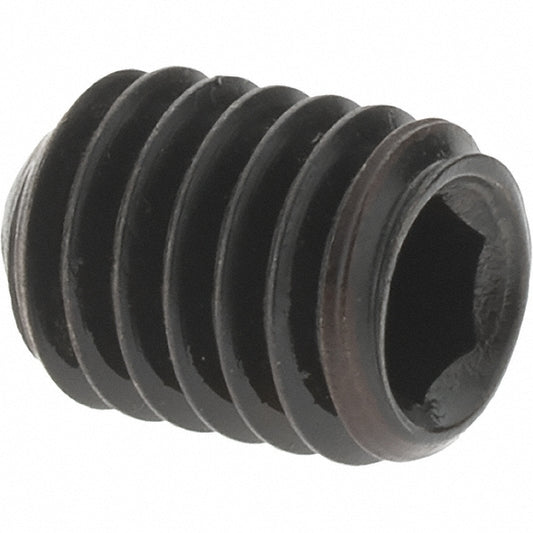 Value Collection 42929 Set Screw M6 x 1.00 x 8 mm, Cup Point, Alloy Steel, Grade 14.9 (45H)