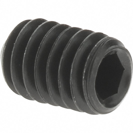 Value Collection 42911 Set Screw M4 x 0.70 x 6 mm, Cup Point, Alloy Steel, Grade 14.9 (45H)