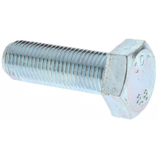 Value Collection 42342 Hex Head Cap Screw M12 x 1.25 x 30 mm, Grade 8.8 Steel, Zinc-Plated