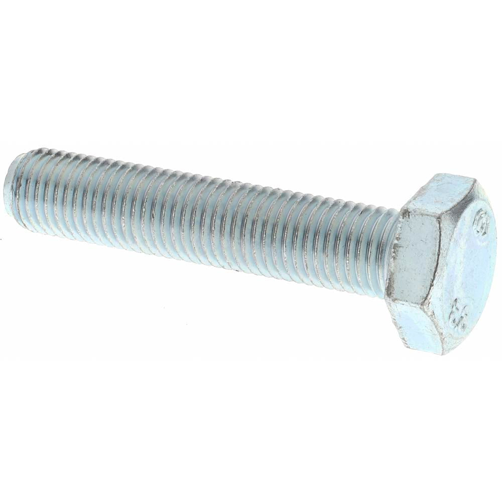 Value Collection 42336 Hex Head Cap Screw M10 x 1.25 x 50 mm, Grade 8.8 Steel, Zinc-Plated