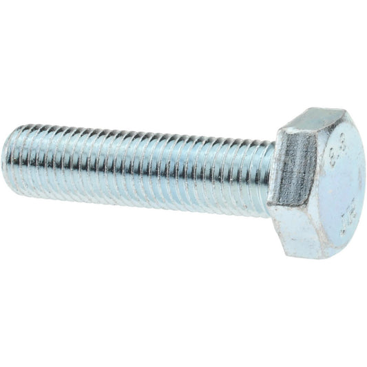Value Collection 42334 Hex Head Cap Screw M10 x 1.25 x 40 mm, Grade 8.8 Steel, Zinc-Plated