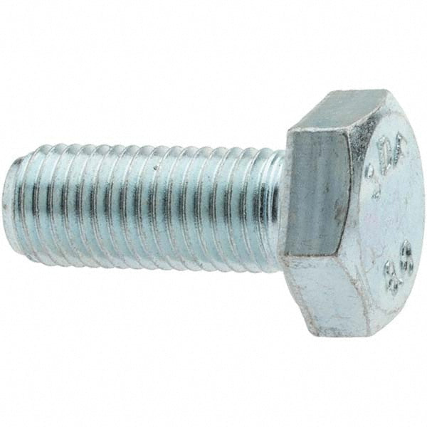Value Collection 42331 Hex Head Cap Screw M10 x 1.25 x 25 mm, Grade 8.8 Steel, Zinc-Plated