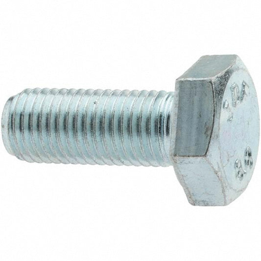 Value Collection 42331 Hex Head Cap Screw M10 x 1.25 x 25 mm, Grade 8.8 Steel, Zinc-Plated