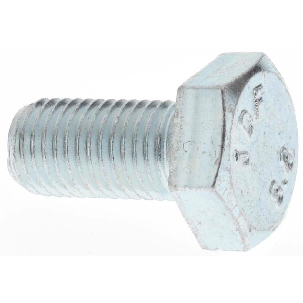 Value Collection 42330 Hex Head Cap Screw M10 x 1.25 x 20 mm, Grade 8.8 Steel, Zinc-Plated