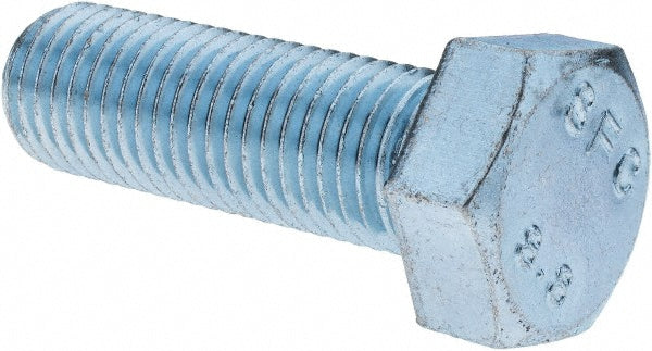 Value Collection 42208 Hex Head Cap Screw M20 x 2.50 x 60 mm, Grade 8.8 Steel, Zinc-Plated