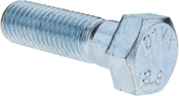 Value Collection 42190 Hex Head Cap Screw M18 x 2.50 x 60 mm, Grade 8.8 Steel, Zinc-Plated