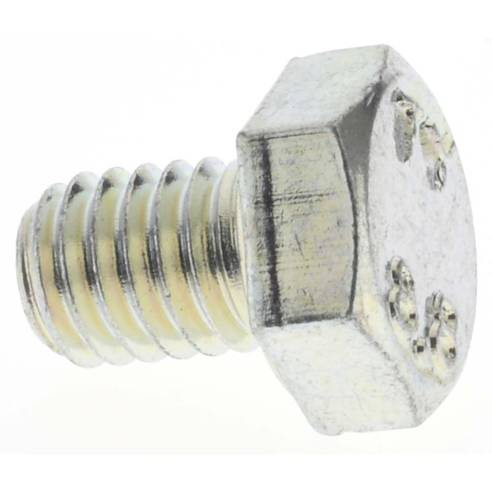 Value Collection 42025 Hex Head Cap Screw M6 x 1.00 x 8 mm, Grade 8.8 Steel, Zinc-Plated
