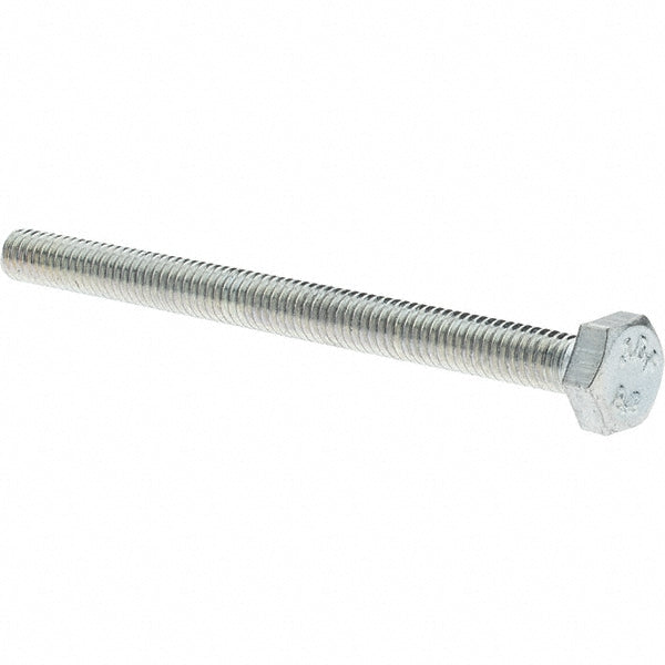 Value Collection -42006-4 Hex Head Cap Screw M4 x 0.70 x 50 mm, Grade 8.8 Steel, Zinc-Plated