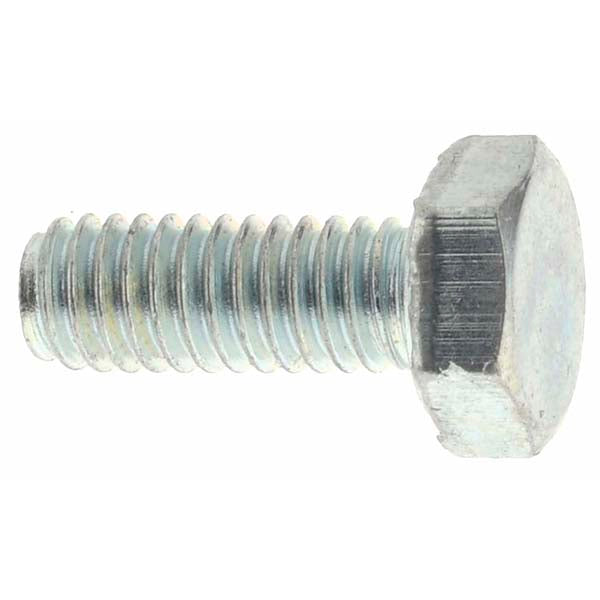 Value Collection -42000-1 Hex Head Cap Screw M4 x 0.70 x 10 mm, Grade 8.8 Steel, Zinc-Plated