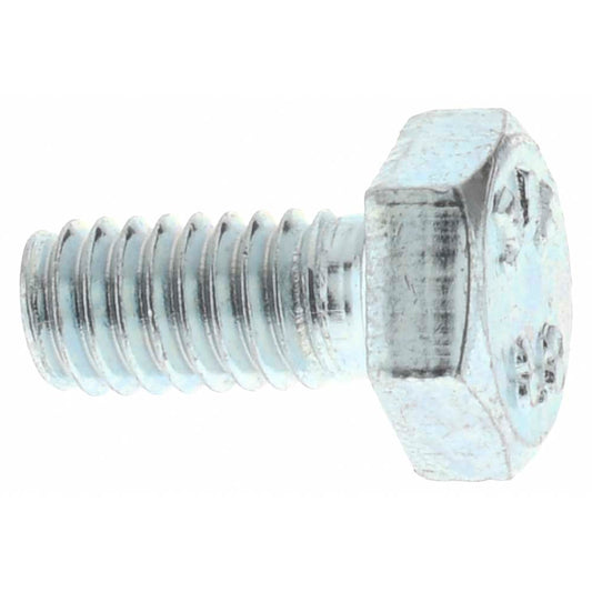 Value Collection 42000 Hex Head Cap Screw M4 x 0.70 x 8 mm, Grade 8.8 Steel, Zinc-Plated